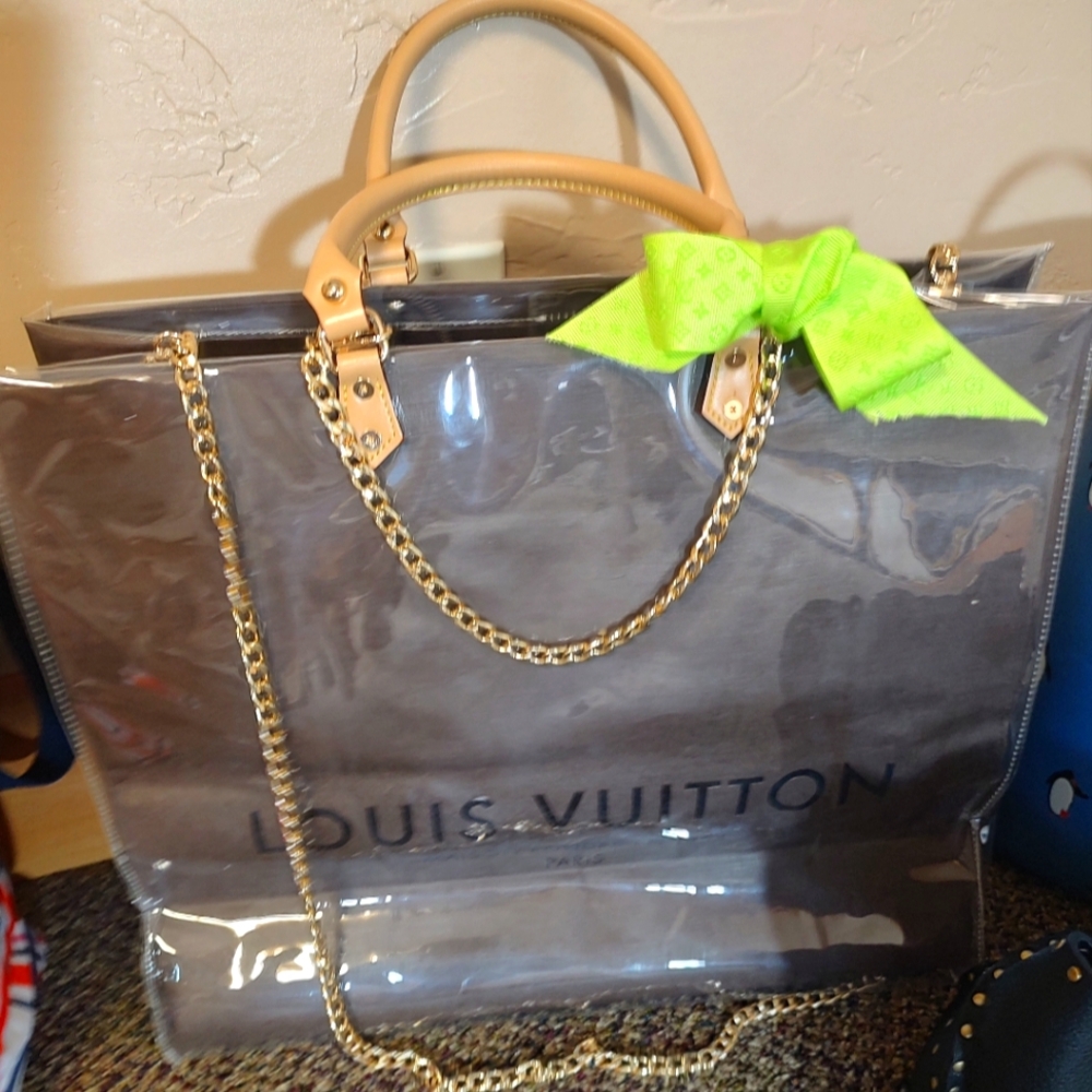 Louis Vuitton EUC++ Authentic Reimagined Durable Reusable Large Shopping Tote